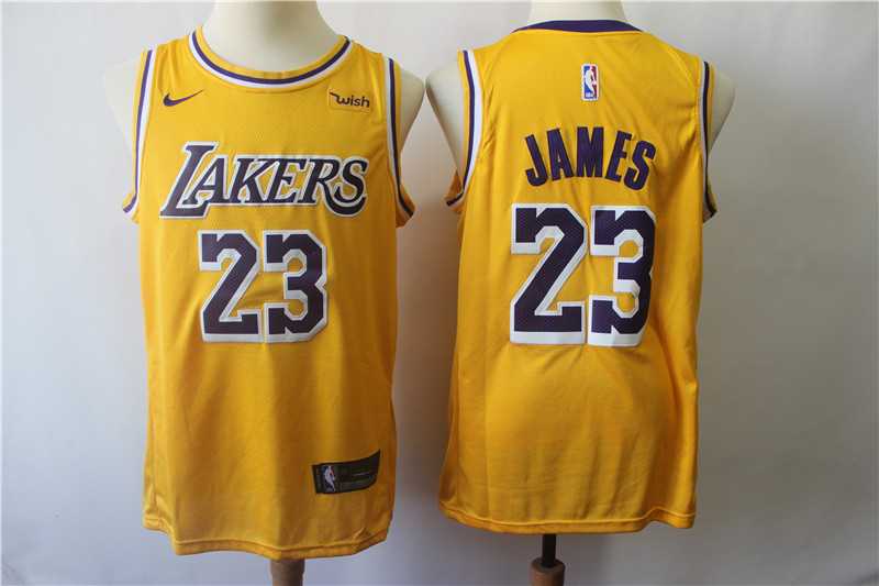 Lakers 23 Lebron James Gold 2018 19 Nike Swingman Jersey (1),We sell and wholesale Lakers 23 Lebron James Gold 2018 19 Nike Swingman Jersey (1) on line form chian!